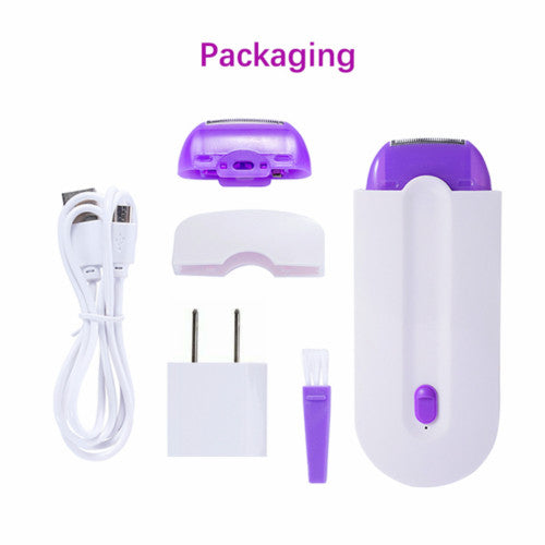 Women Painless Electric Hair Removal Epilator for Face & Body