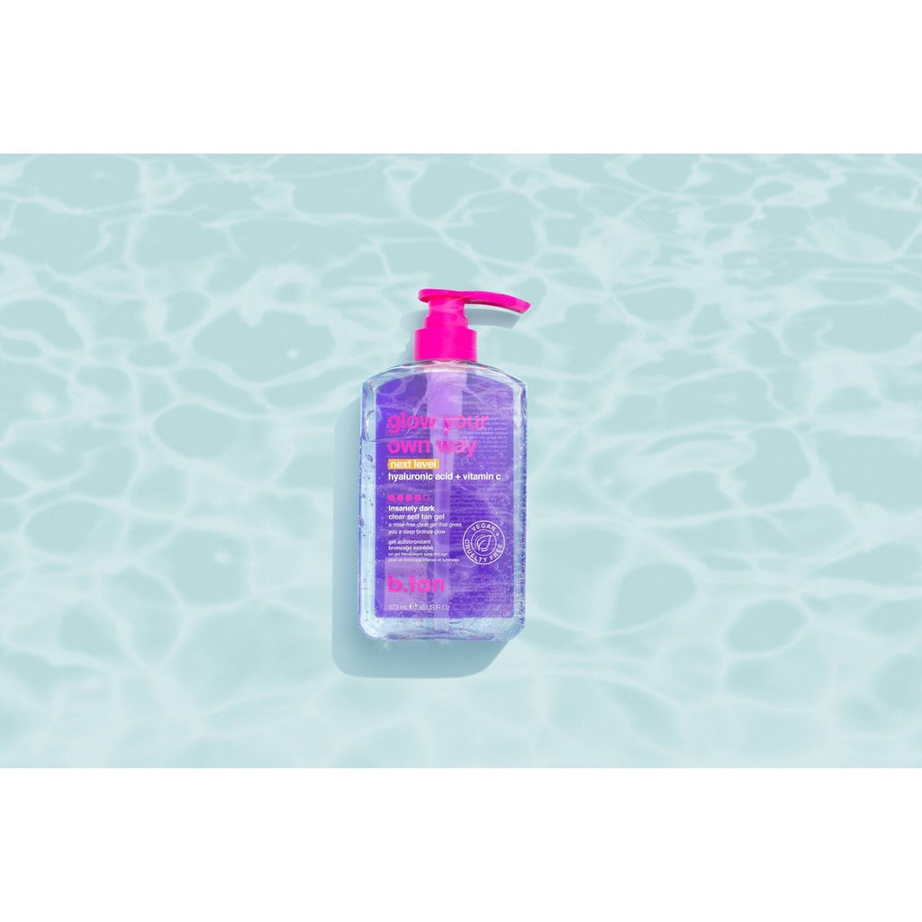 Self Tanner Gel - Sunless Tanning, Tropical Scent, 16 fl oz (2 Pack)