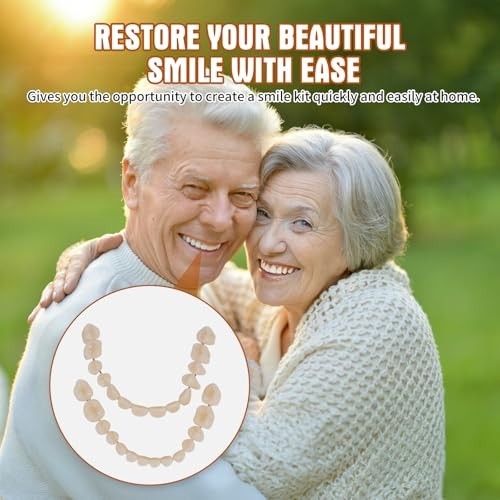 DIY Denture Kit - Complete Home Repair for Missing or Partial Teeth
