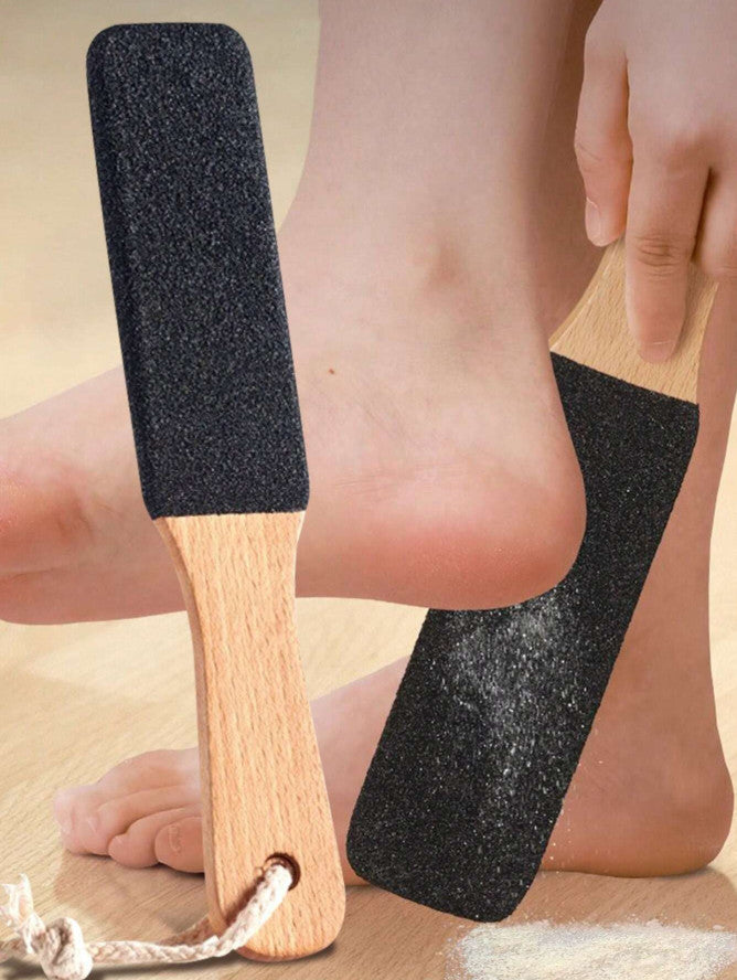 Professional Beech Wood Foot File for Callus & Dead Skin Removal