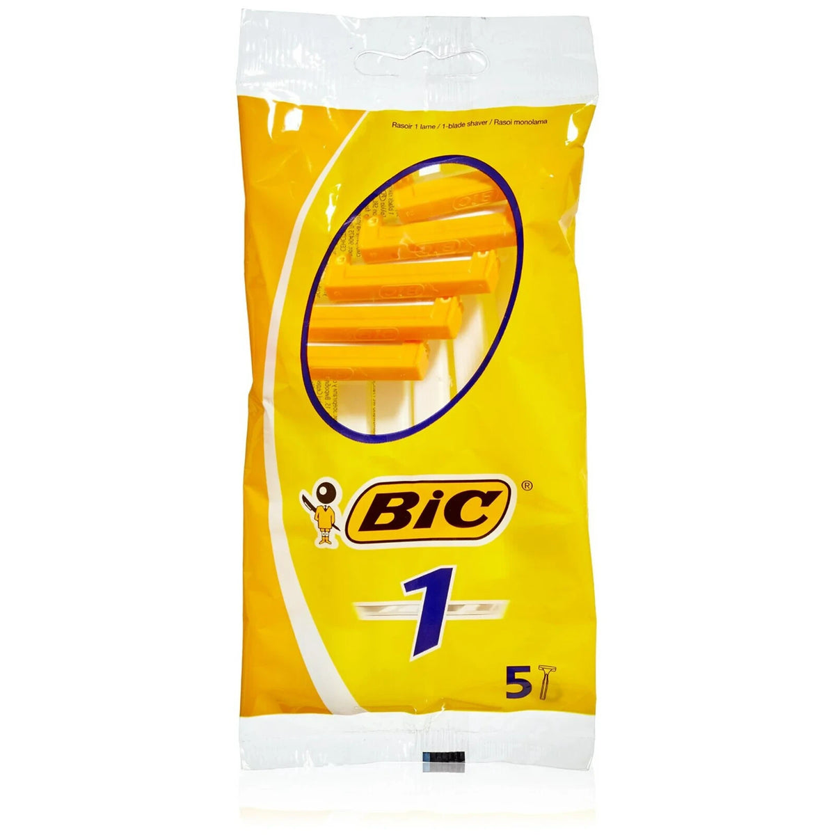 Disposable Razors for Normal Skin - 5 Pack | Classic Safety Razor Blades