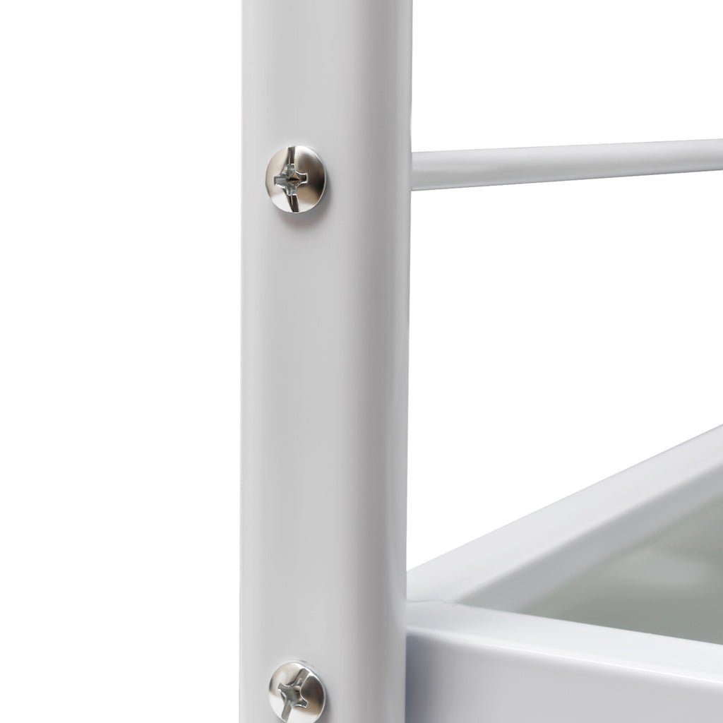 Rolling Trolley Cart with Wheels and Drawer for Salon & Home Storage