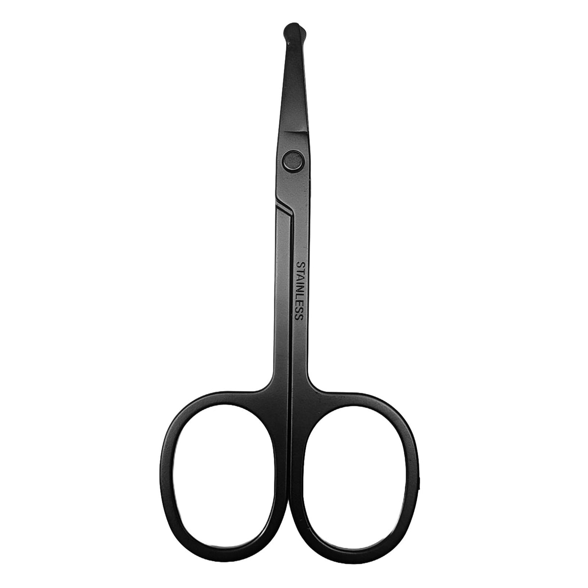 Nose Hair Scissors - Ear and Eyebrow Trimming, 3.6 Inch Stainless Steel