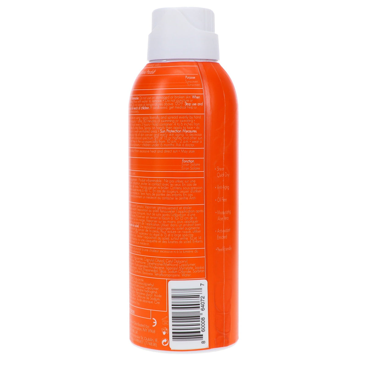 Hampton Sun SPF 50 Mineral Sunscreen Mist - 5 oz, Invisible, Broad Spectrum