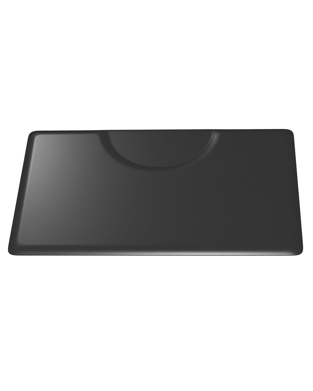 Anti-Fatigue Floor Mat for Salon & Barber Chairs 4x3 ft Black