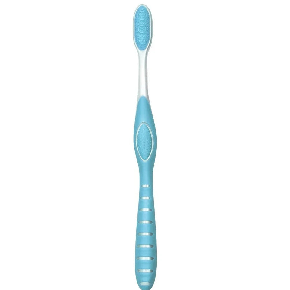 Sensitive Toothbrush Pack of 6 with Ultra-Soft Bristles for Enamel Care