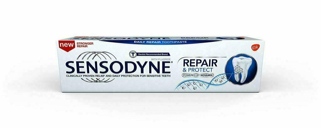 Sensodyne Repair & Protect Toothpaste Power with NovaMin 70g - 2 Pack