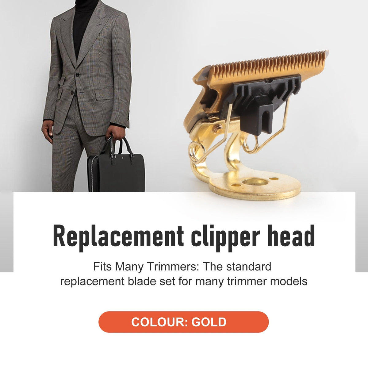Universal T-Shaped Hair Clipper Replacement Blade for T9 Trimmers