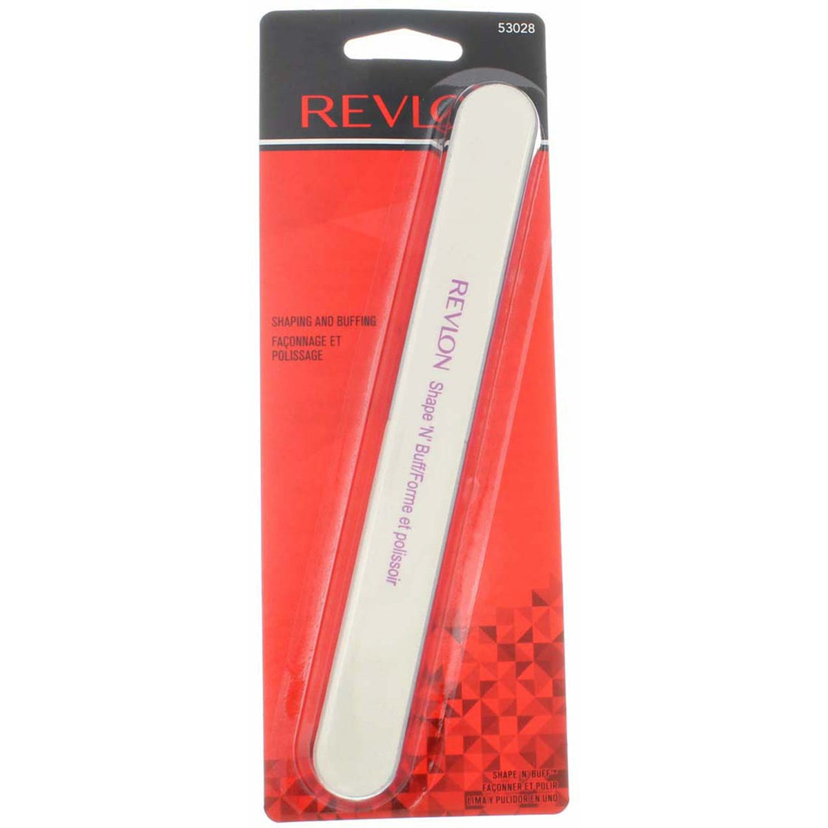Revlon Nail File 3 Pack – Shape, Smooth & Shine Manicure Tools