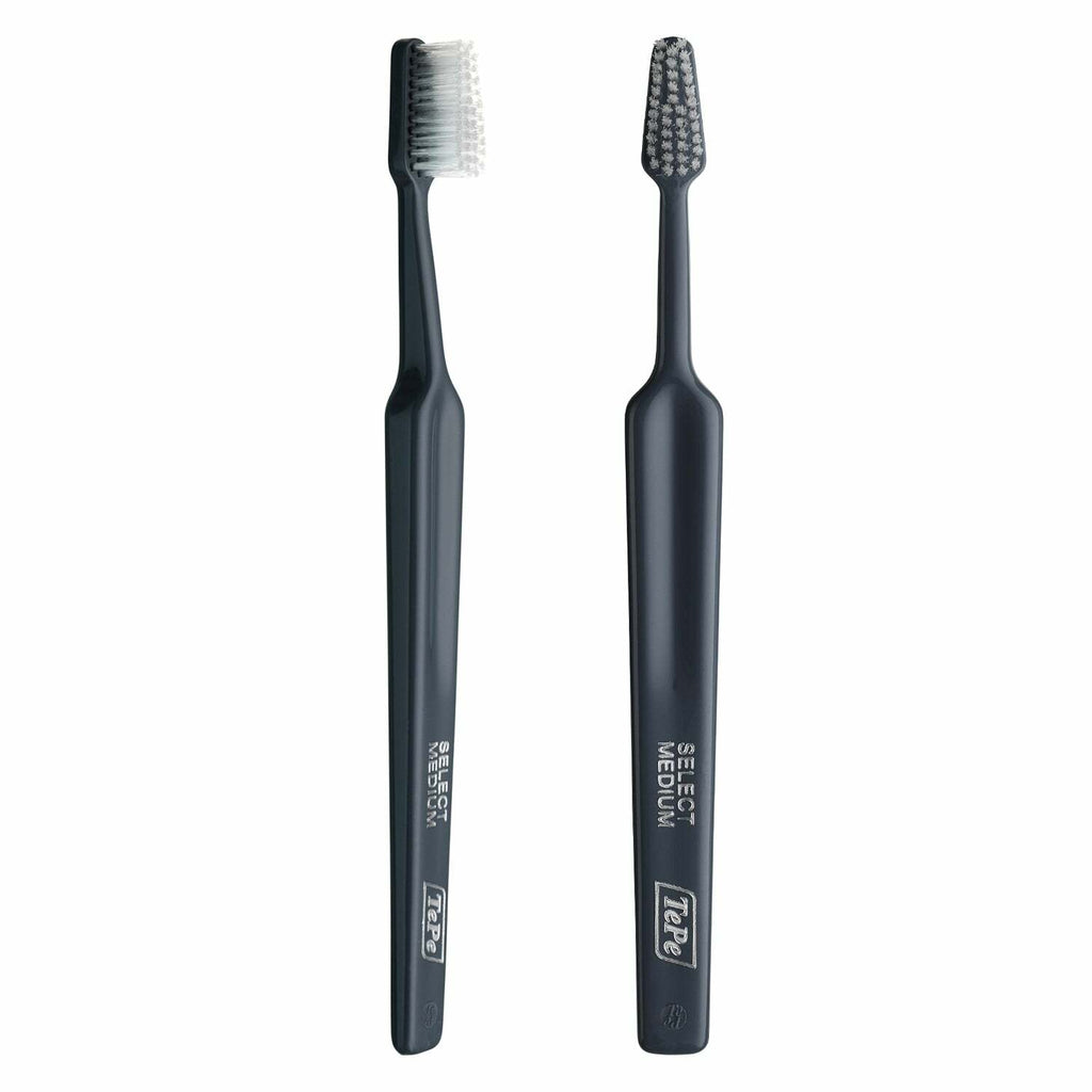 Manual Toothbrush with Tapered Head and Rounded Bristles - Multiple Styles