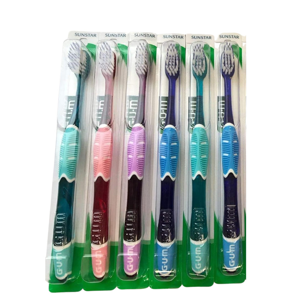 12-Pack Deep Clean Sensitive Toothbrushes – Compact Design for Gum Care