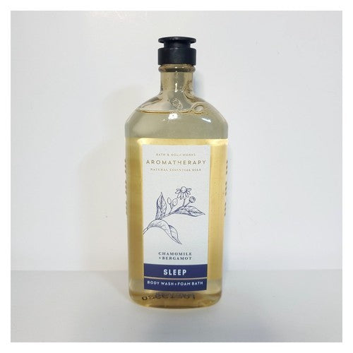 Aromatherapy Sleep Body Wash Foam with Chamomile & Bergamot - 10 oz