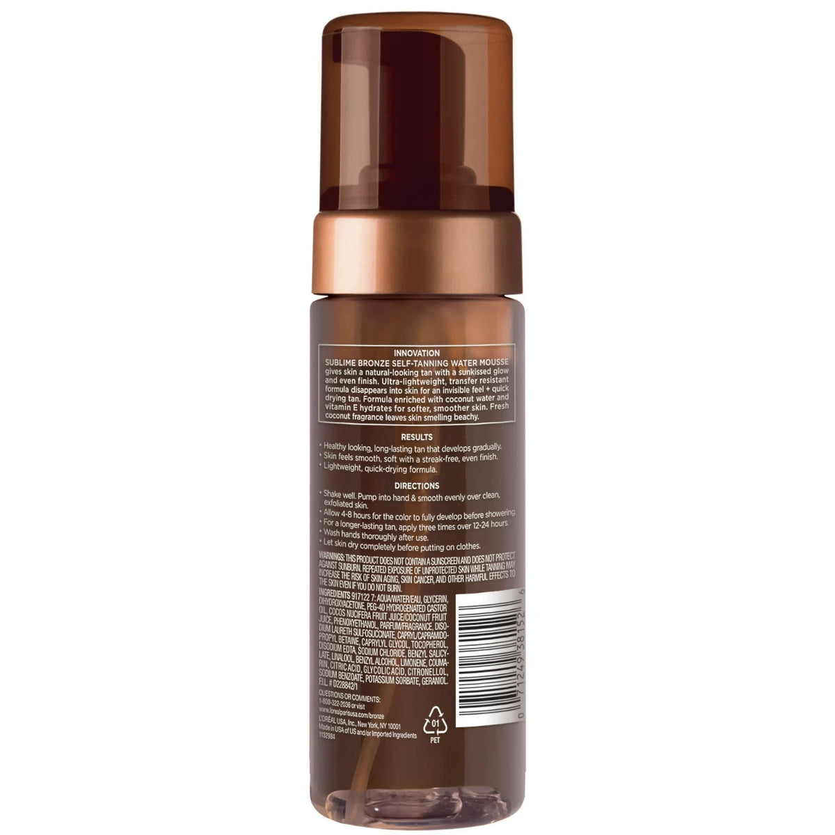 Self Tanning Water Mousse - Natural Sun-Kissed Glow - 5 fl oz