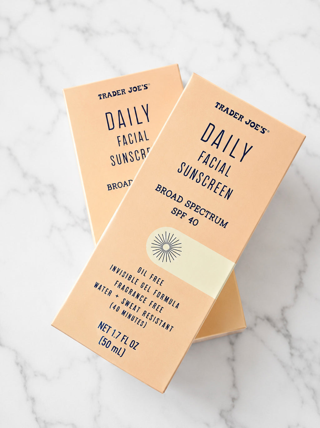 2-Pack Daily Facial Sunscreen SPF 40 - Broad Spectrum 1.7oz