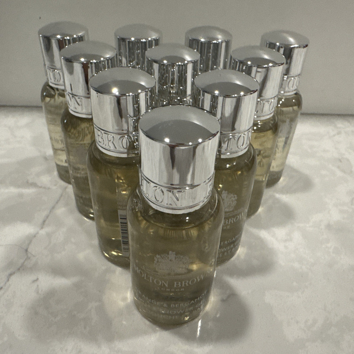 Molton Brown London Orange Bergamot Bath & Shower Gel Set - 10 x 1oz / 30ml