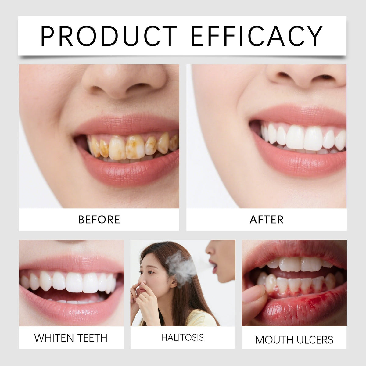 Microbiome Mint Flavor Toothpaste for Sensitive Teeth 120g - Natural Whitening & Gum Care