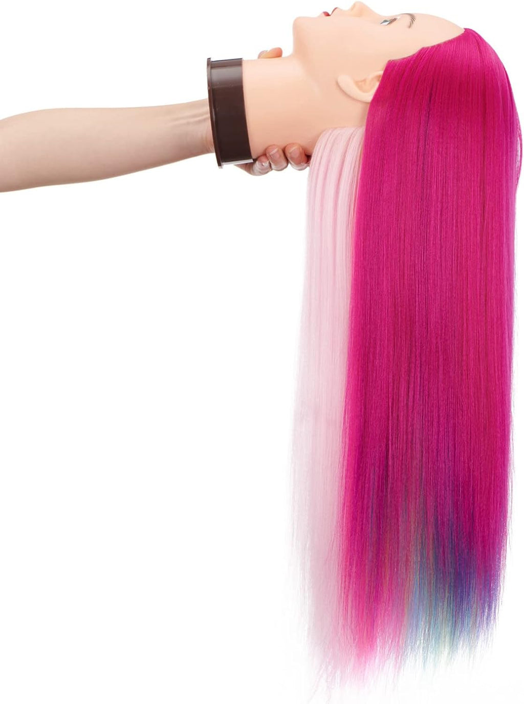 26-28 Inch Mannequin Head for Hair Styling Training Cosmetology Practice