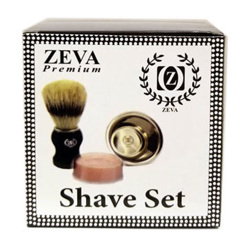 Men's Luxury Wet Shave 3-Piece Gift Set Stainless Steel Shaving Kit