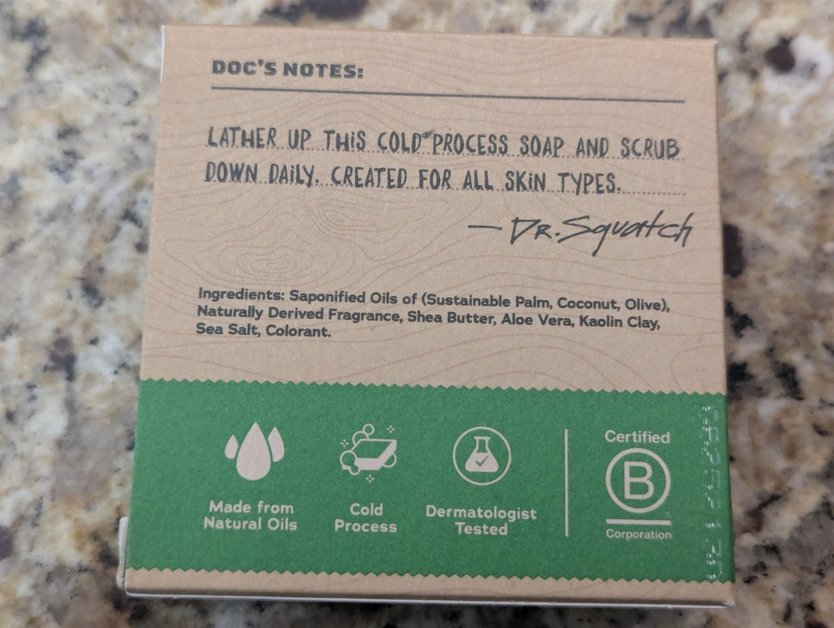 Men's Natural Soap with Aloe Vera - Cool Fresh Scent 5 oz Bar