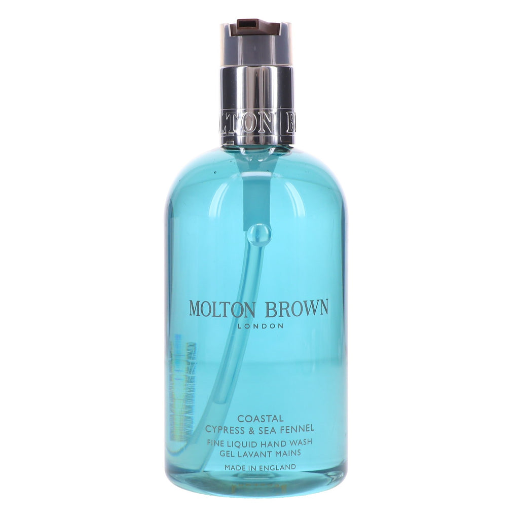 Molton Brown Coastal Cypress & Sea Fennel Hand Wash 10 oz - Luxurious British Scent