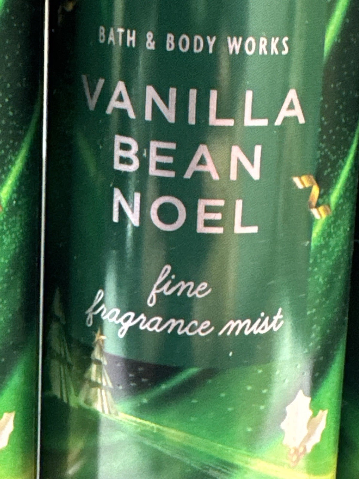 Bath & Body Works Vanilla Bean Noel Fragrance Mist 8oz - Pack of 6
