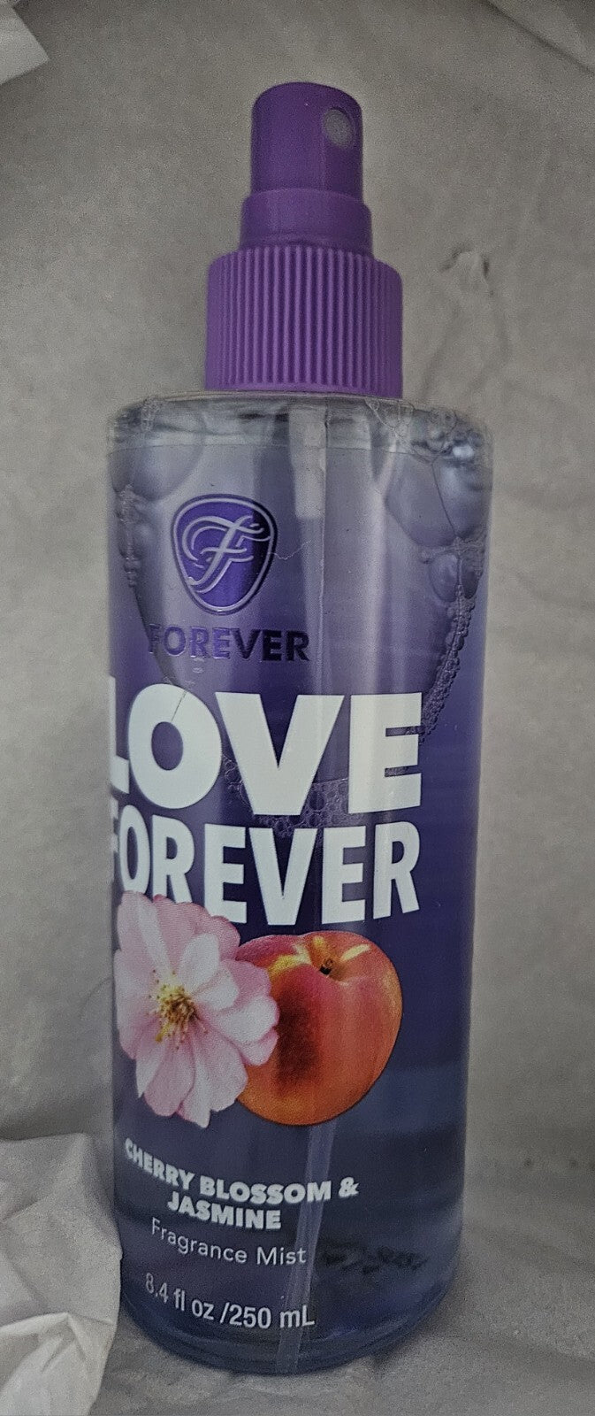 Forever Love Cherry Blossom Jasmine Body Mist 8 oz No Cap - Women's Fragrance