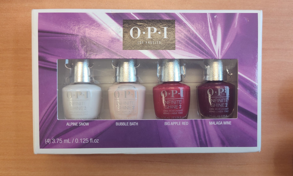 OPI Infinite Shine 2 Long-Wear Nail Lacquer Mini Set - 4 x 0.75ml