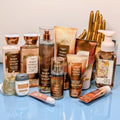 Bath & Body Works Warm Vanilla Sugar Body Care Set Mist Lotion Scrub Lip Gloss Soap