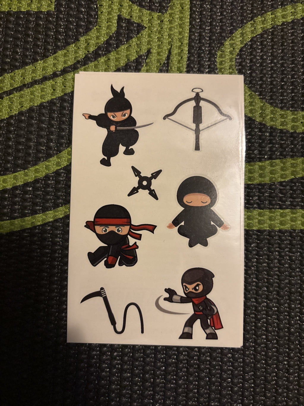Ninja Tattoos - 24 Sheets