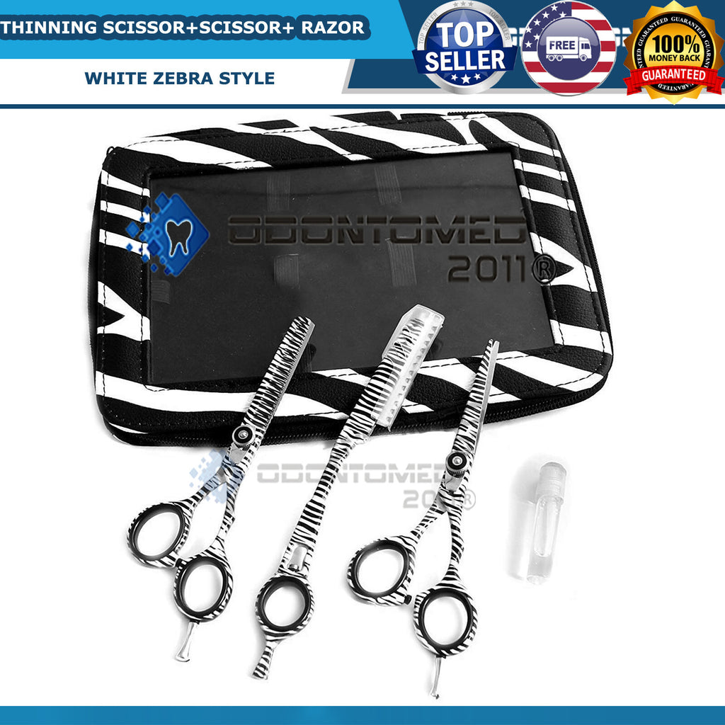 Hair Cutting Thinning Scissors Barber Shears Salon Hairdressing Set