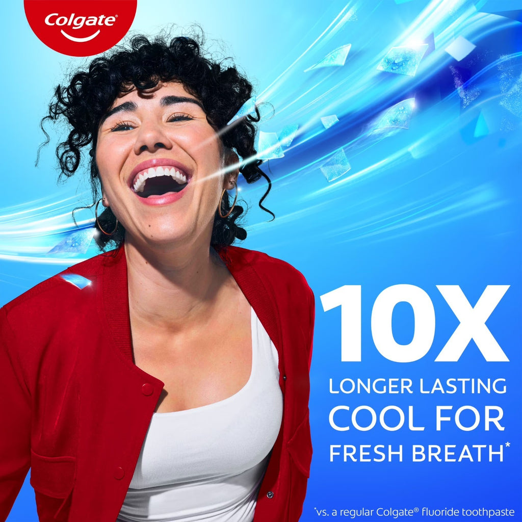(3 Pack) Fluoride Toothpaste with Fresh Mint Flavor - Long-Lasting Breath & Cavity Protection