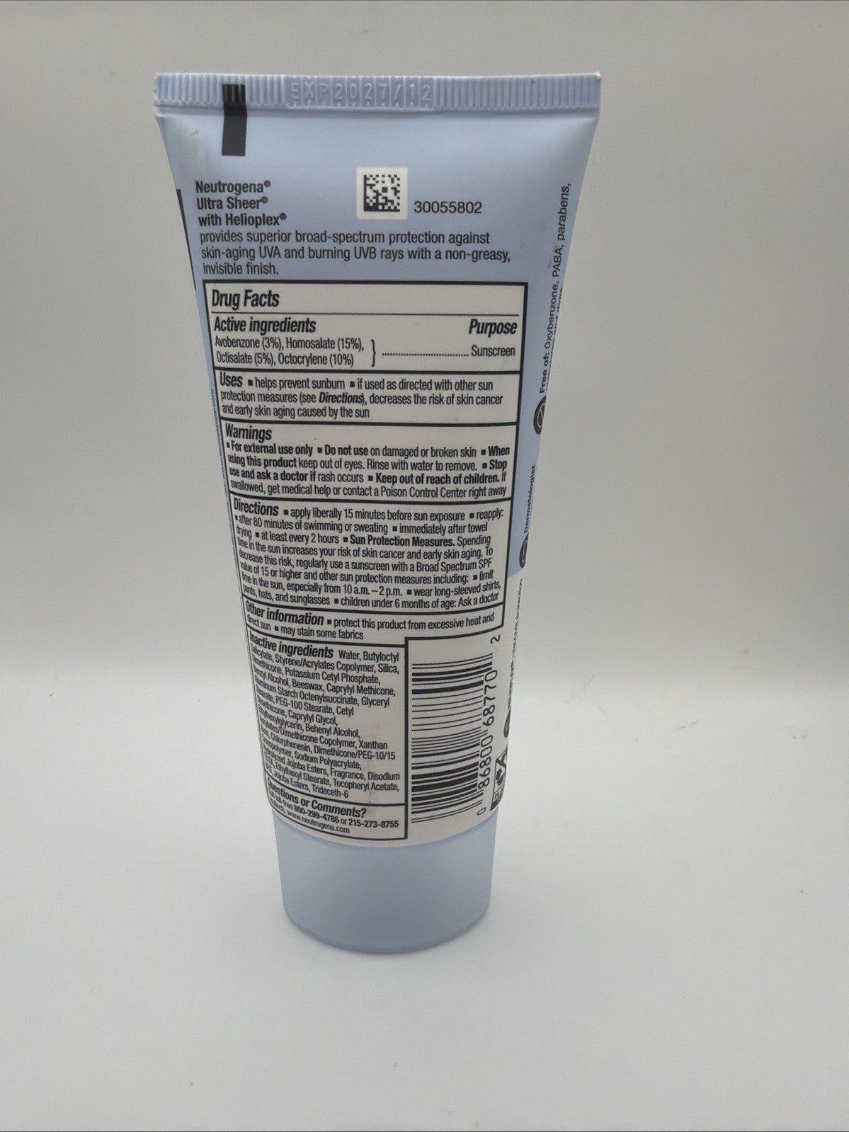 SPF 70 Sunscreen Lotion - Broad Spectrum UV Protection, 3oz
