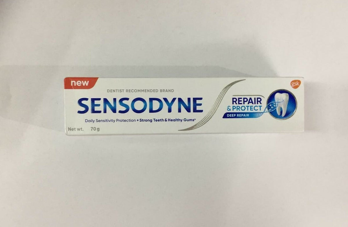 Sensodyne Repair & Protect Toothpaste with Novamin - 70g for Sensitive Teeth
