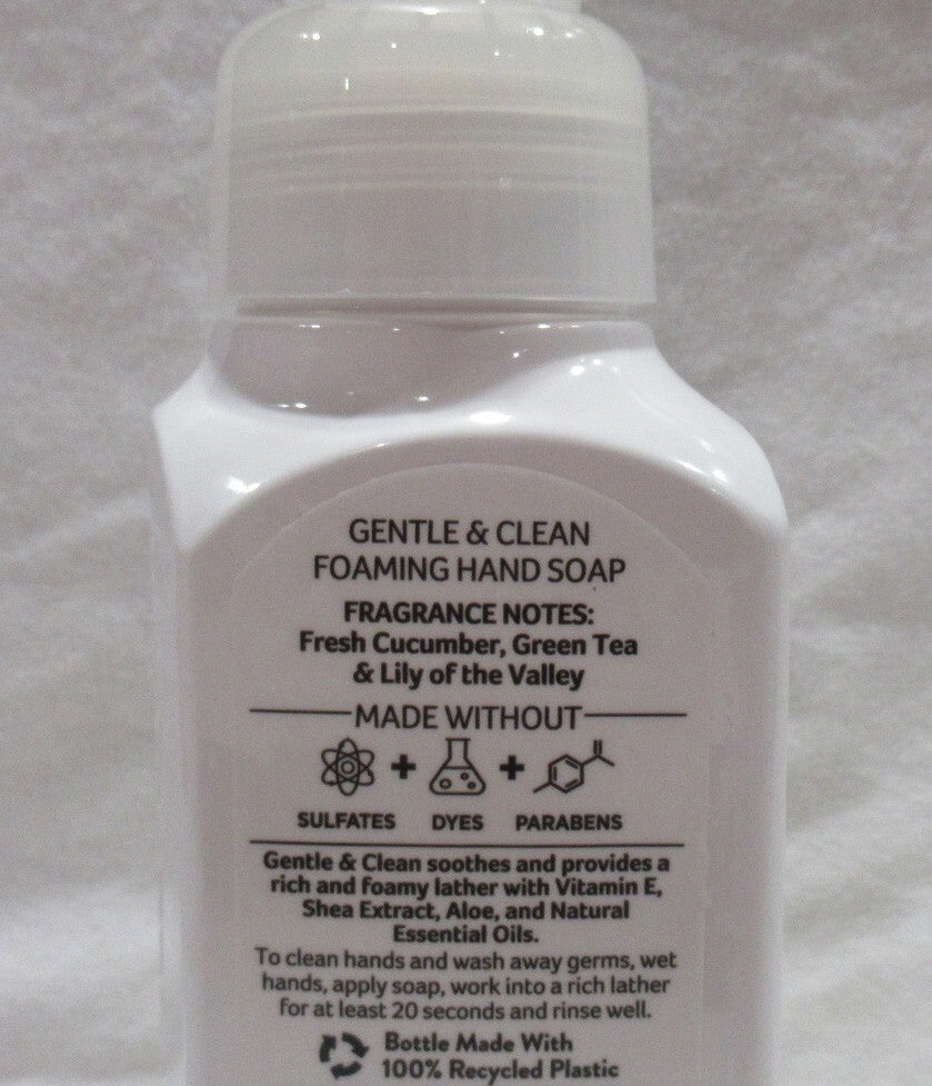 Foaming Hand Soap Set of 2 - Gentle & Clean Cucumber & Lily Scent