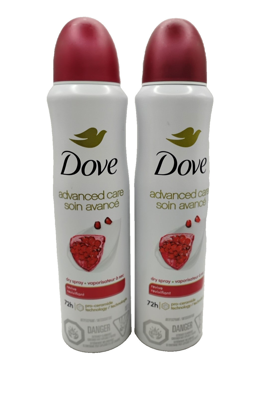 Dove Men’s Dry Spray Antiperspirant 3.8 oz Pack of 2 - Fast & Fresh
