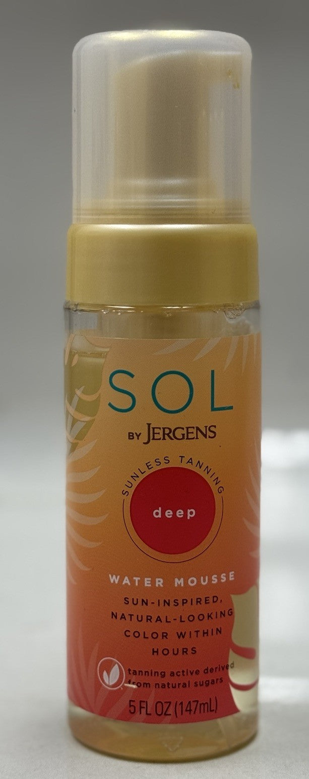 Jergens Sol Deep Water Mousse 5oz - Pack of 3