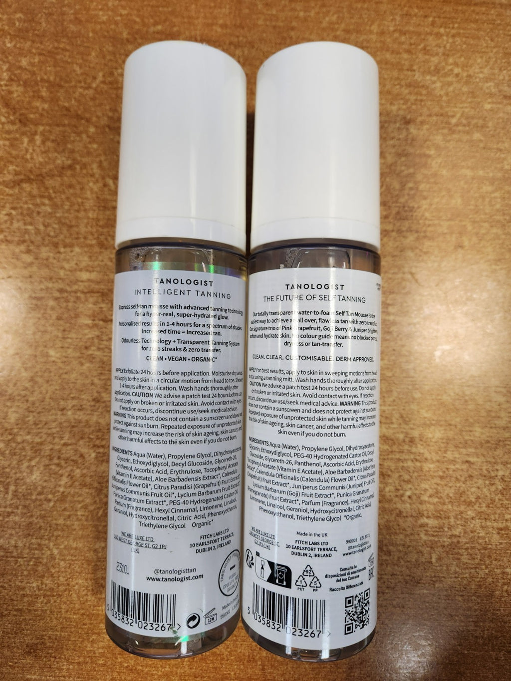 Self Tanner Mousse - Natural Golden Tan, Quick-Dry, Long-Lasting 6.76oz Pack of 2