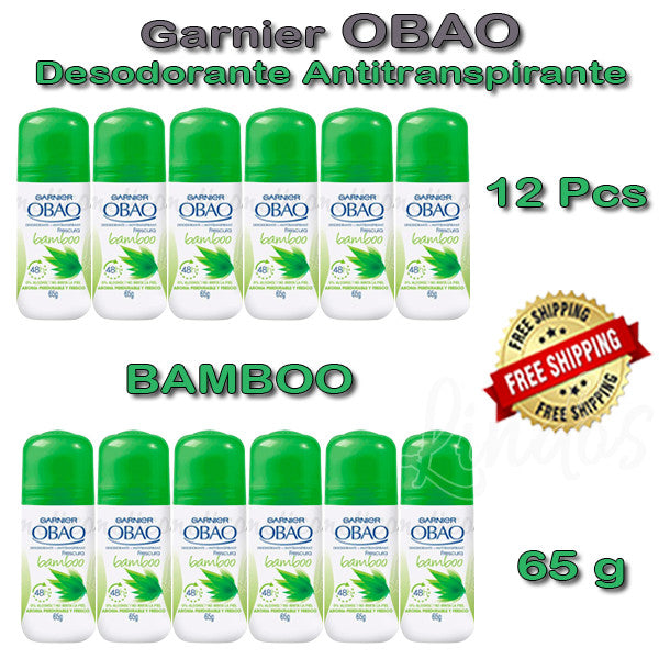 Women’s Bamboo Deodorant Stick - 2.3 Oz, Pack of 12
