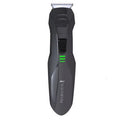 Rechargeable Beard & Stubble Trimmer with 3 Attachments - Black
