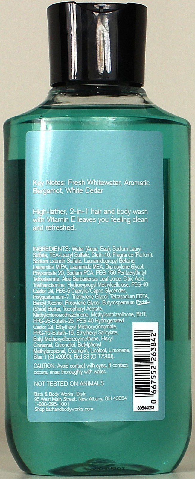 Men's Whitewater Rush Body Wash Shower Gel 10oz - Pack of 3