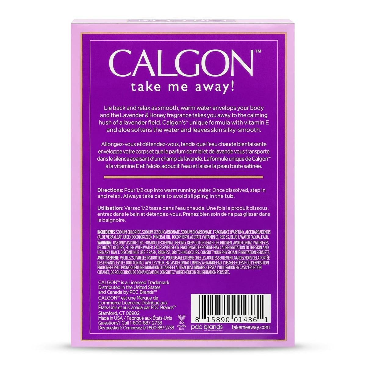 Calgon Ultra Moisturizing Bath Beads - Lavender & Honey, 30 oz