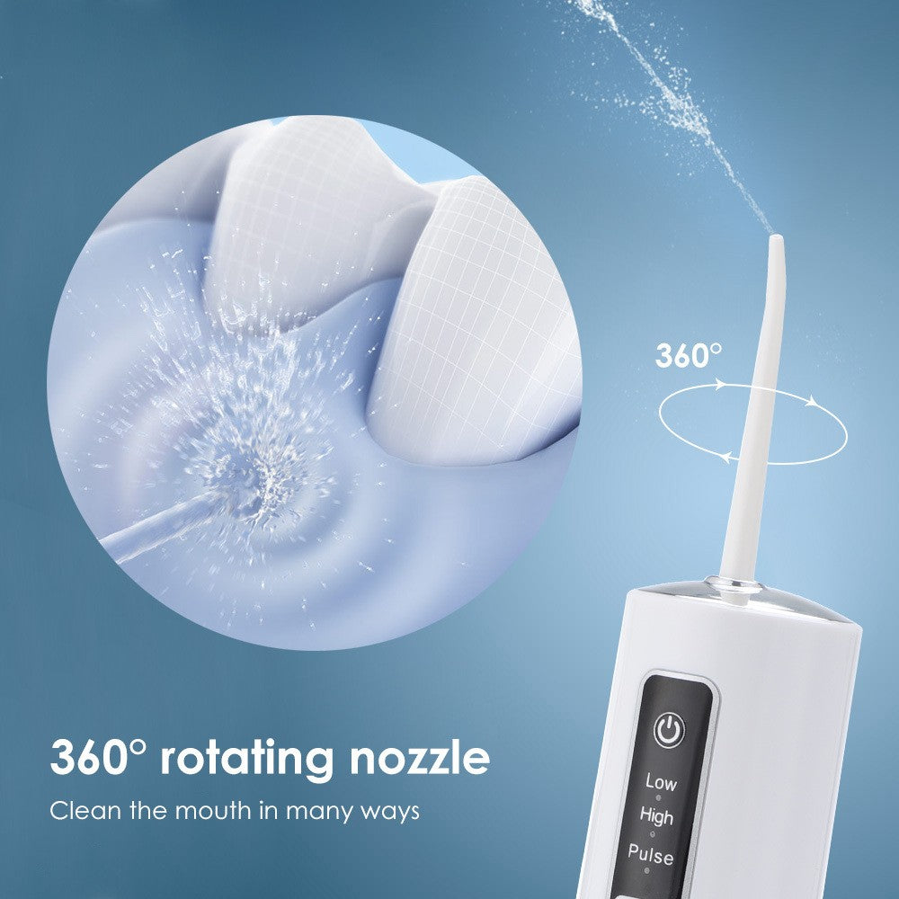Cordless Water Flosser Dental Oral Irrigator Travel Teeth Cleaner 230ML