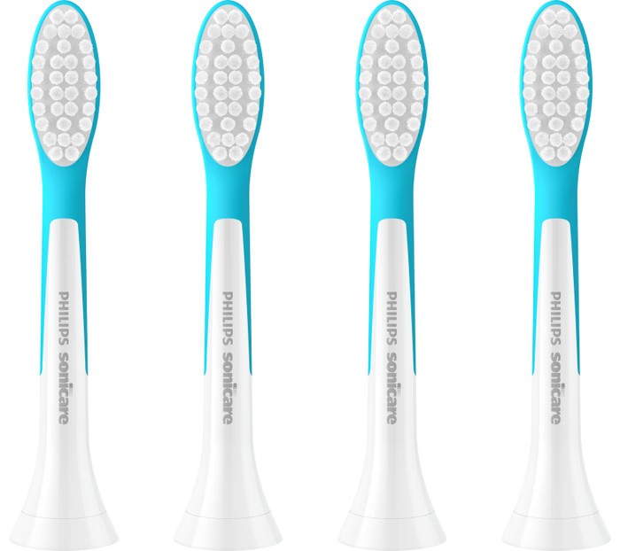 Kids Sonicare Toothbrush Replacement Heads 4 Pack for Philips Sonicare 7+ Years