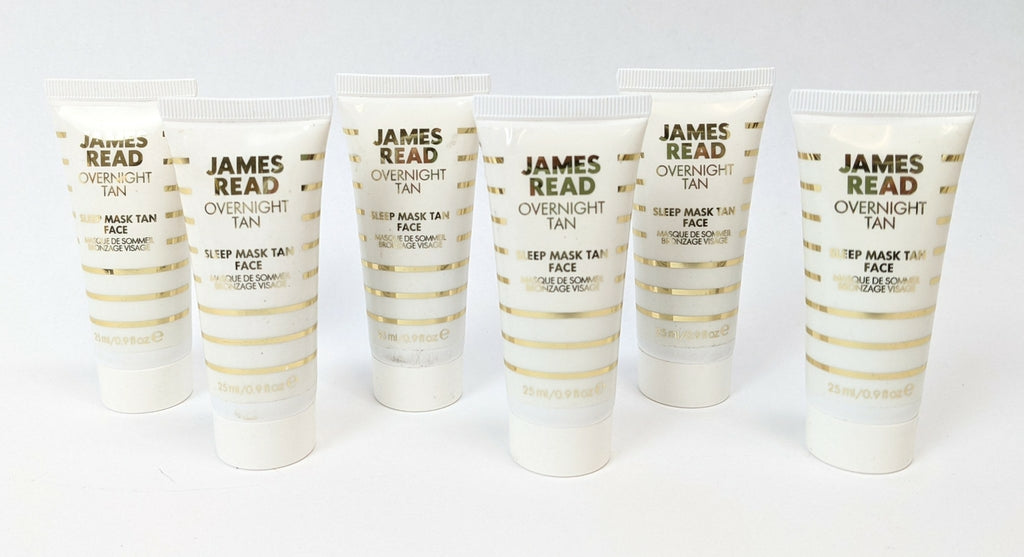 Self Tanning Face Mask Set of 6 - Gradual Sun-Kissed Glow, Hydrating & Clear