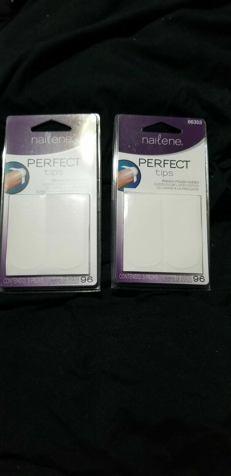 2 Pack Nailene Perfect Tips False Nail Tips - 96 Count