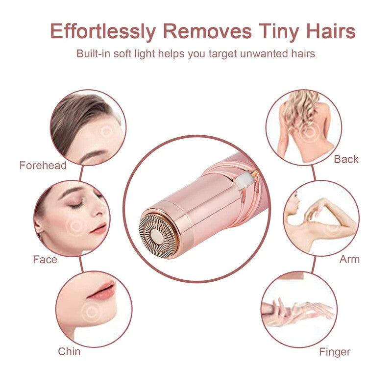 Women’s USB Rechargeable Facial Hair & Bikini Trimmer - Electric Shaver