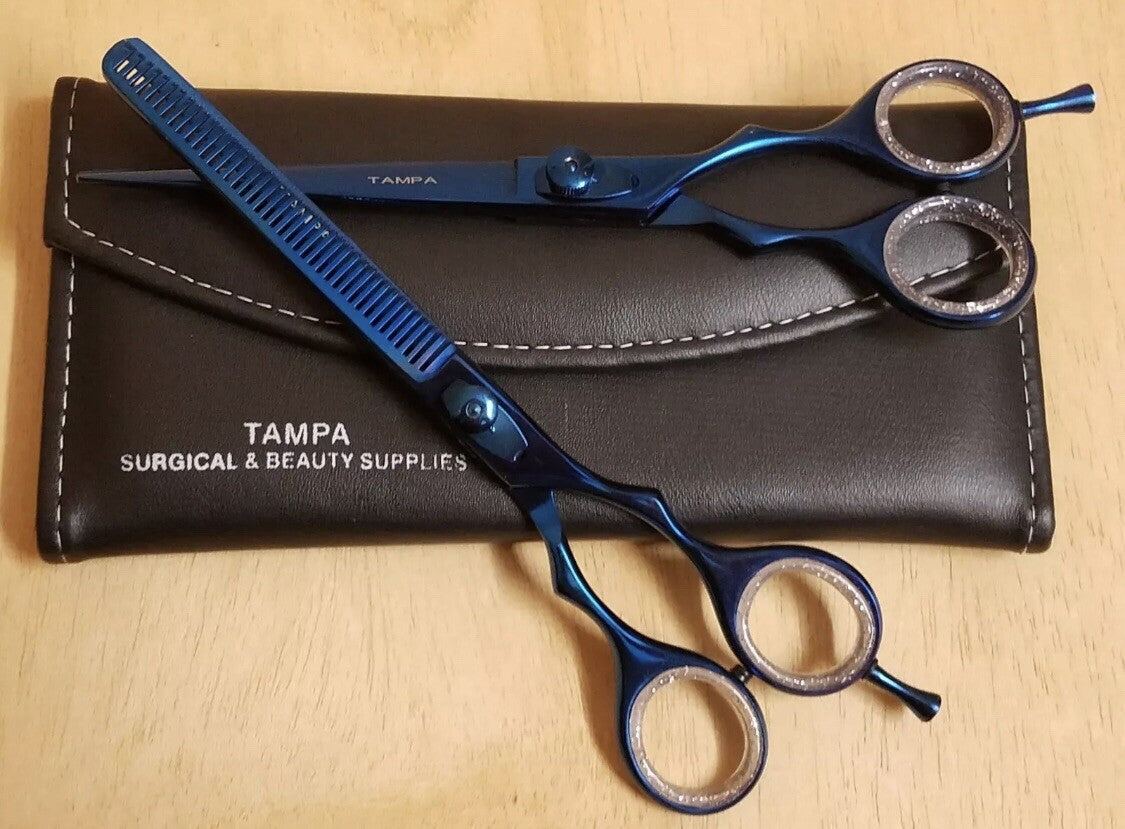 7 Inch Professional Hair Cutting Scissors and Thinner Kit - Japanese Steel