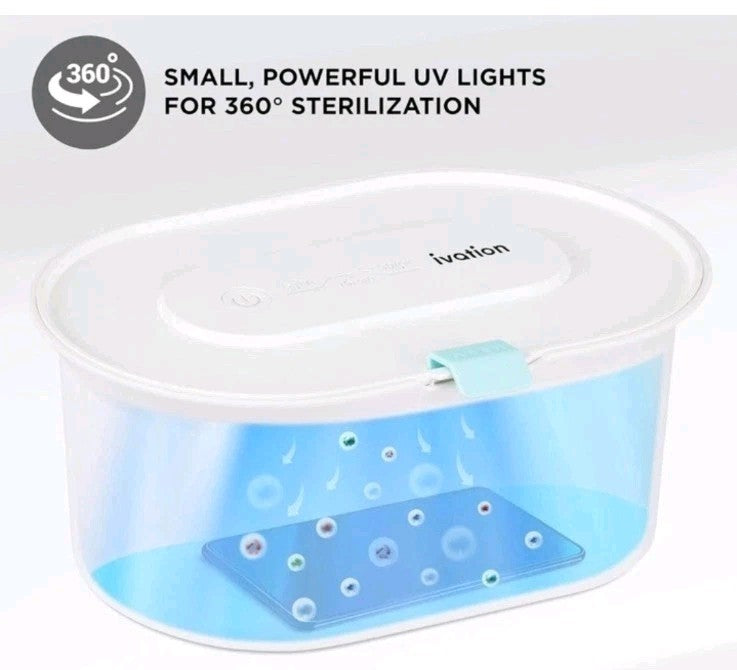 UV Sterilizer Box Germ and Bacteria Eliminator for Home & Travel