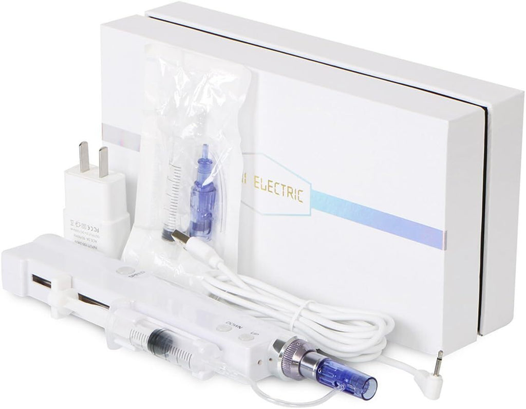 Electric Facial Skin Care Pen for Wrinkle Removal - Portable Anti-Aging Device