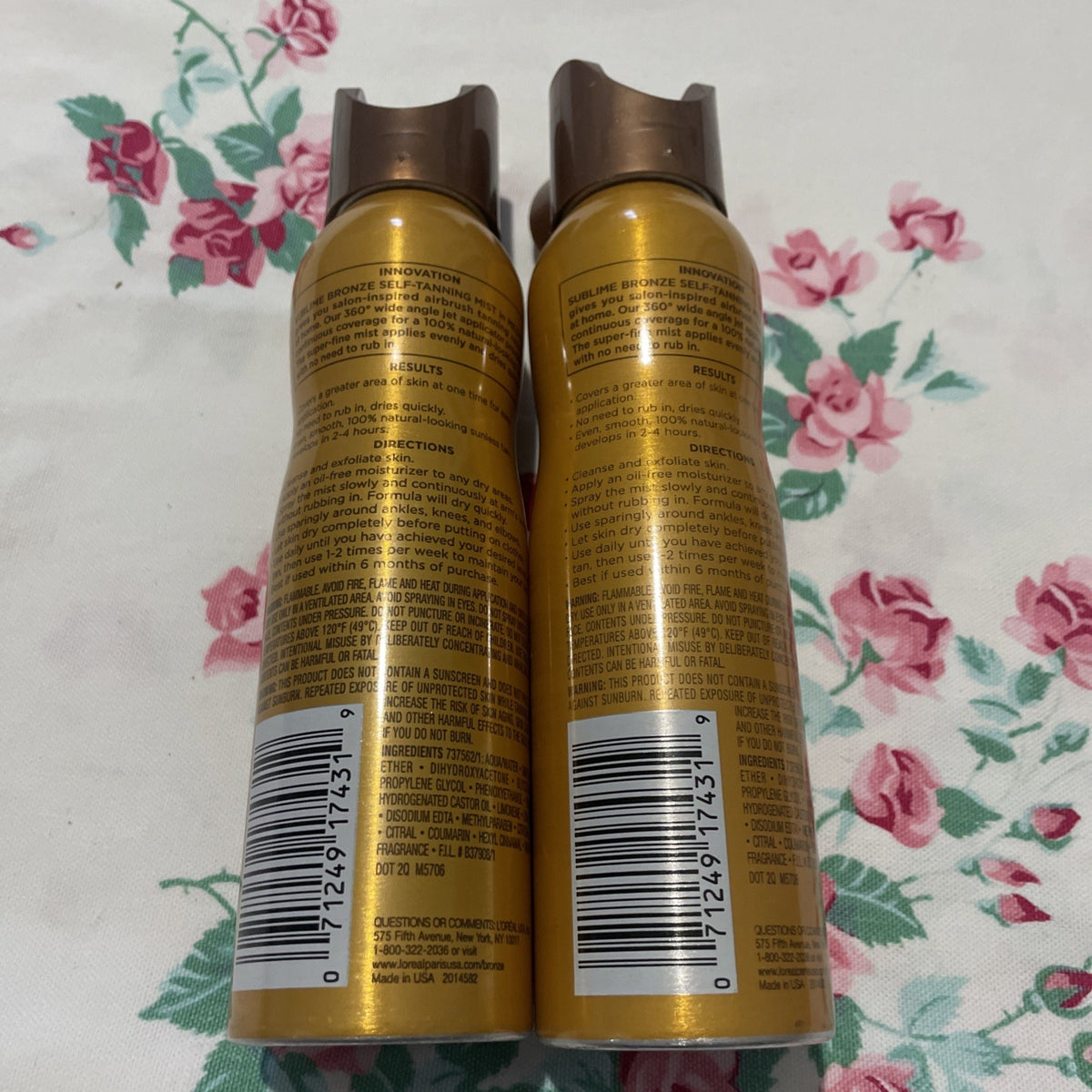 Self-Tanning Spray Mist - Natural Medium Sunless Tan, 4.6oz